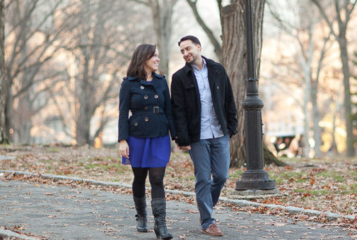Central Park Engagement Shoot: Yvette & Greg